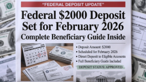 $2,000 Direct Deposits February