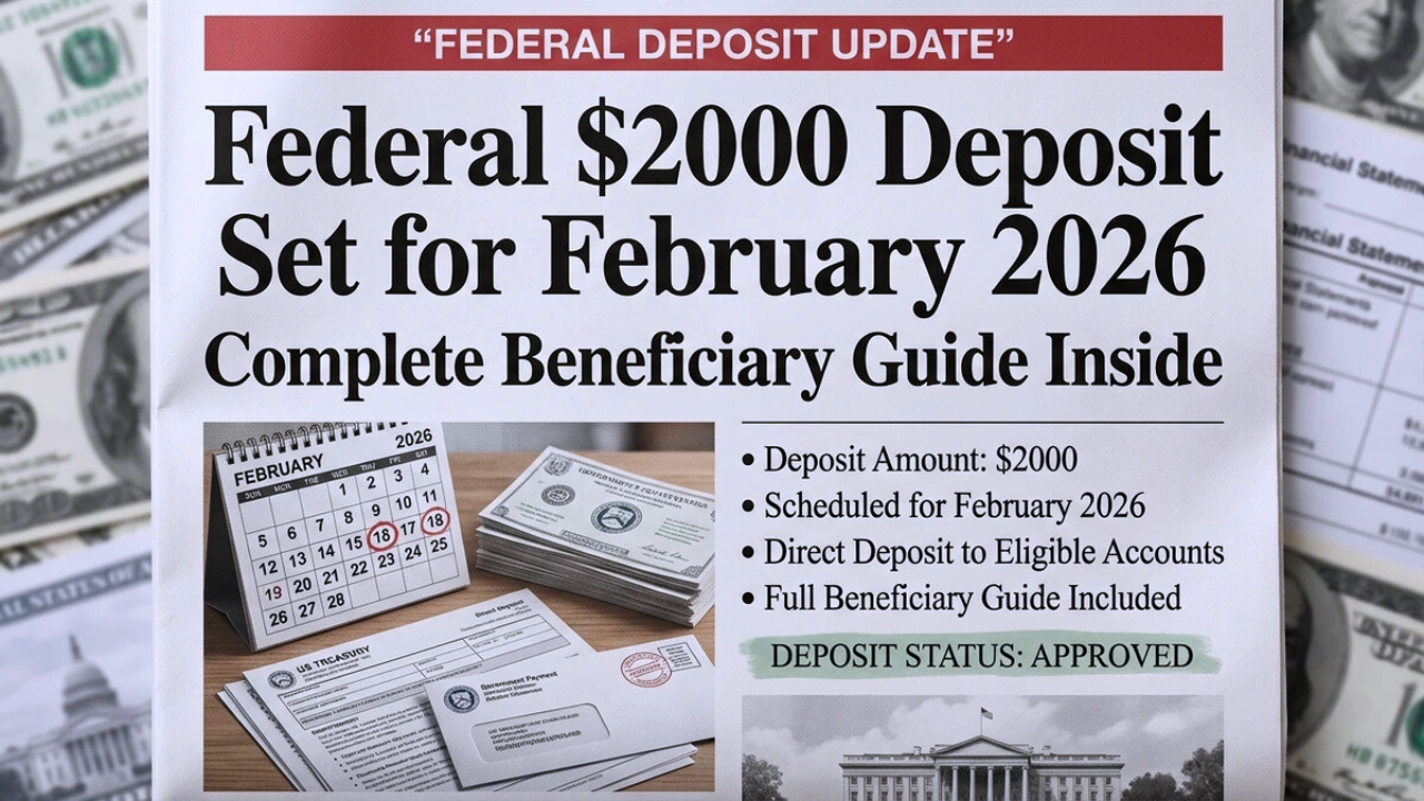 $2,000 Direct Deposits February