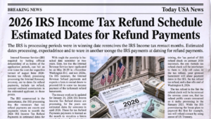 IRS Income Tax Refund Schedule