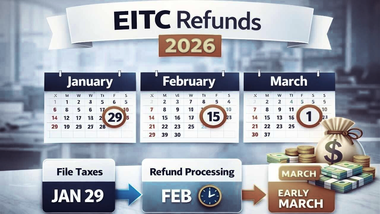 EITC Refund Timeline 2026: Why Millions Must Wait Until March