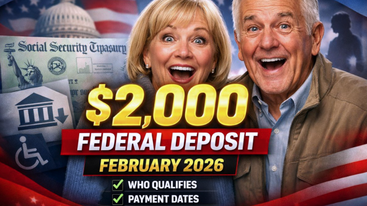 Federal $2,000 Deposit February 2026