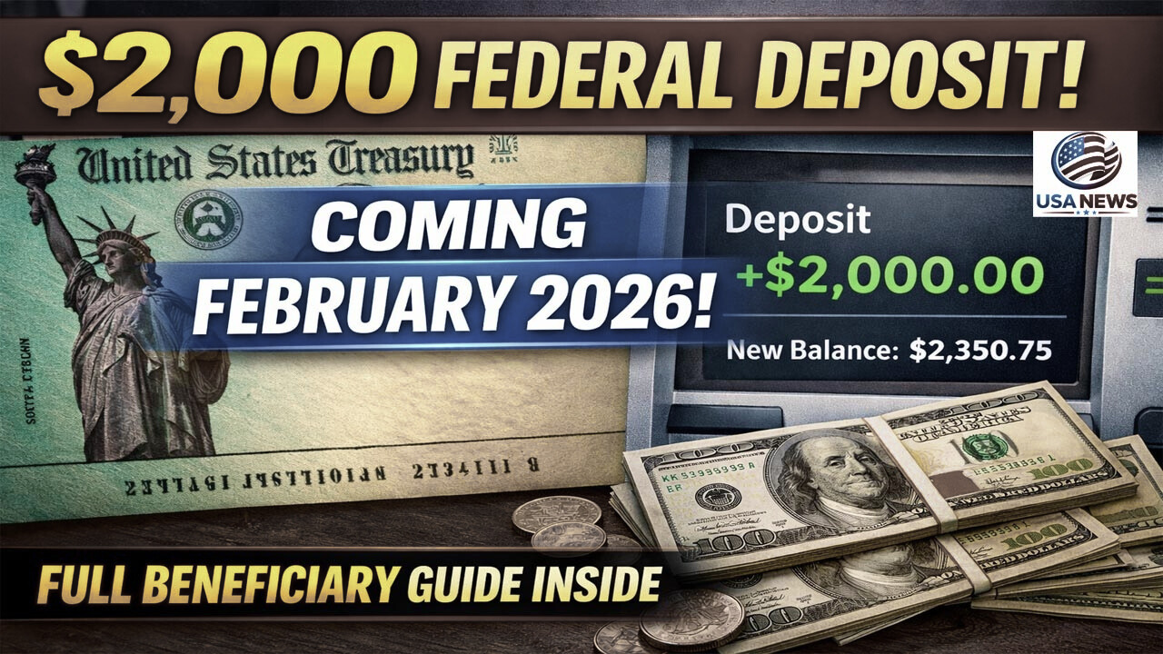 Federal $2,000 Payment Coming February 2026: Complete Guide for Beneficiaries