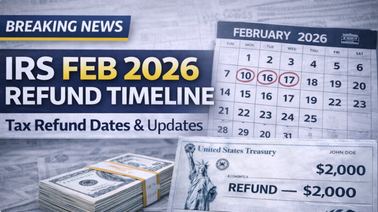 IRS February 2026 Refund Timeline