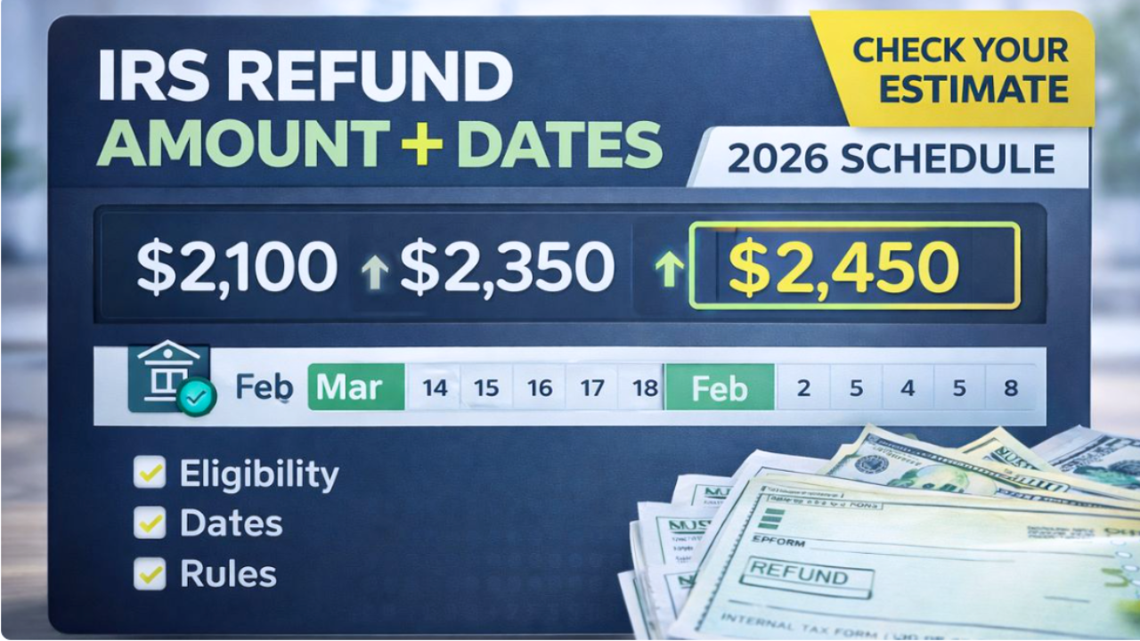 IRS Tax Refund Deposit Schedule 2026