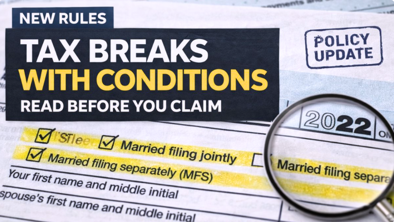 New Trump Tax Breaks Come With Conditions