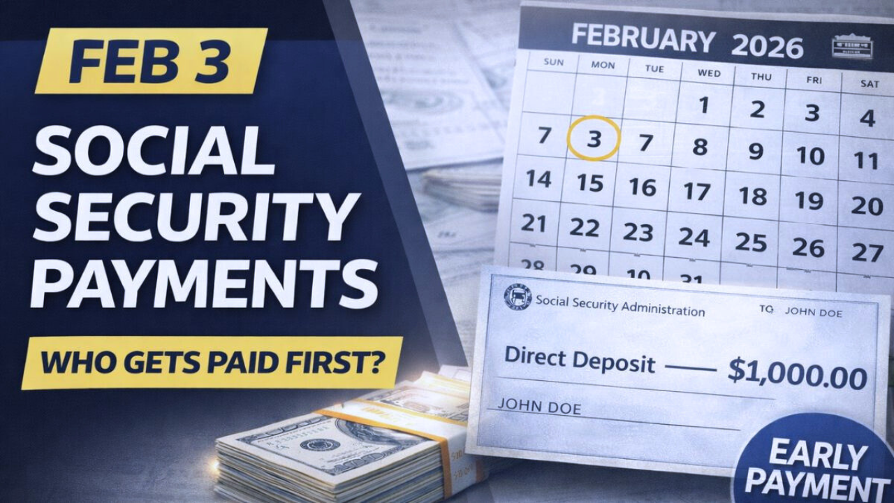 Social Security February 3 Payments